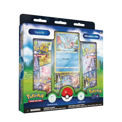 Pokémon Trading Card Game: Pokémon GO Pin Collection | Squirtle