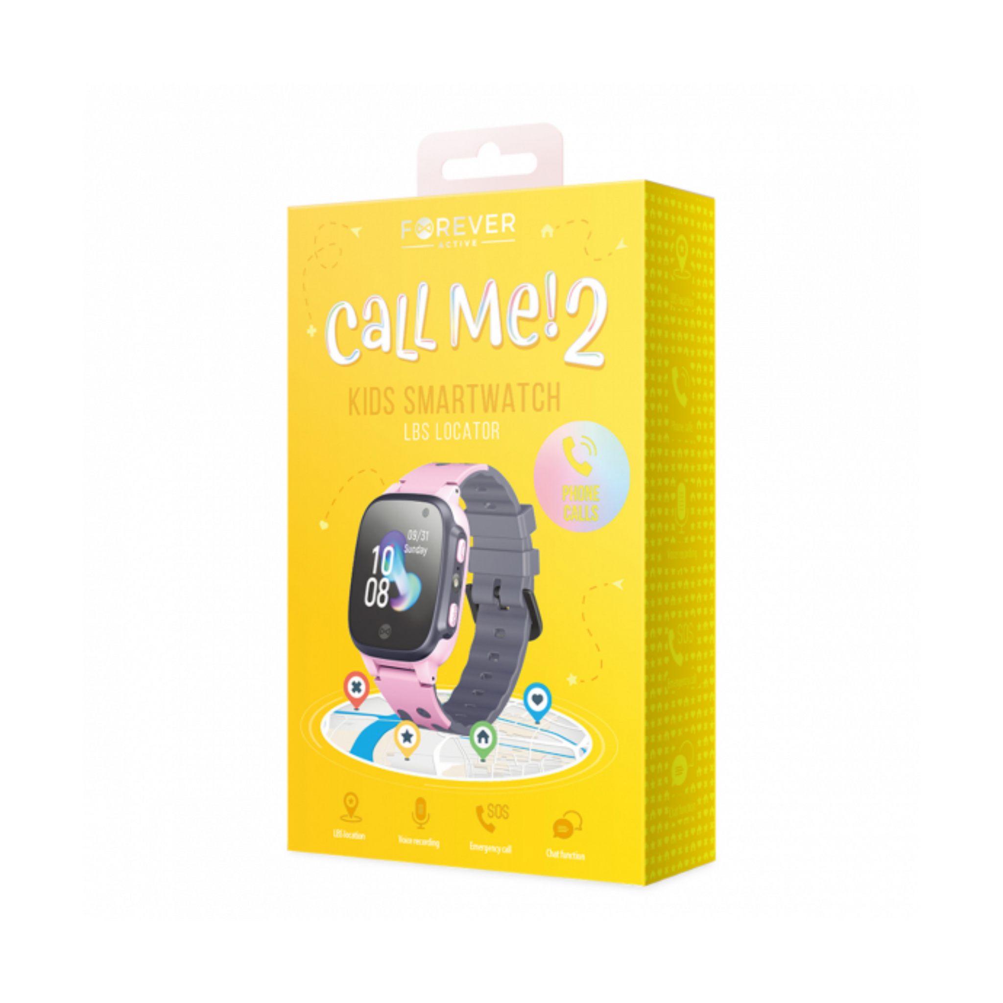 Forever Call Me 2 GPS Smartwatch Kids Techneek Ireland Techneek.ie