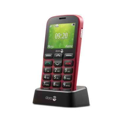 Doro 1380 Mobile Phone | Red