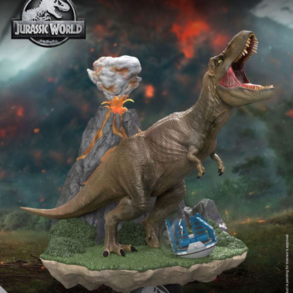 Jurassic World: Fallen Kingdom D-Stage PVC Diorama T-Rex 13 cm