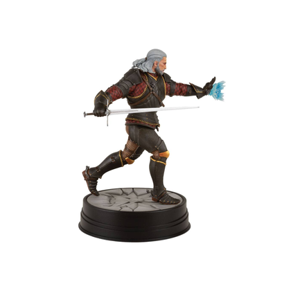 Witcher 3 Wild Hunt PVC Statue Geralt Toussaint Tourney Armor 20 cm