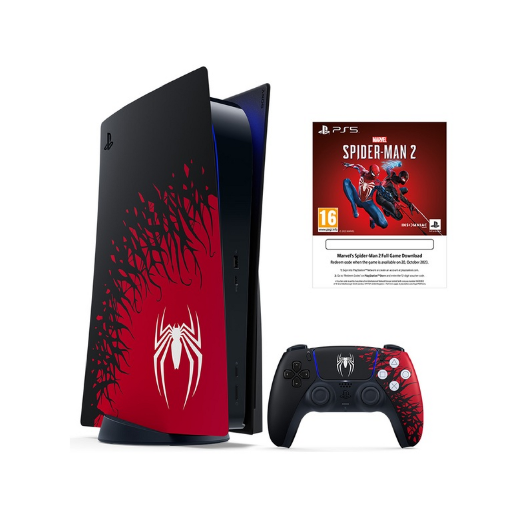PlayStation 5 Console – Marvel’s Spider-Man 2 Limited Edition Bundle | 825 GB