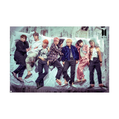 BTS | Group Bed | Maxi Poster