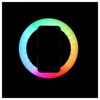 KSIX Studio Live Colors RGBW Tripod with LED Ring Light
