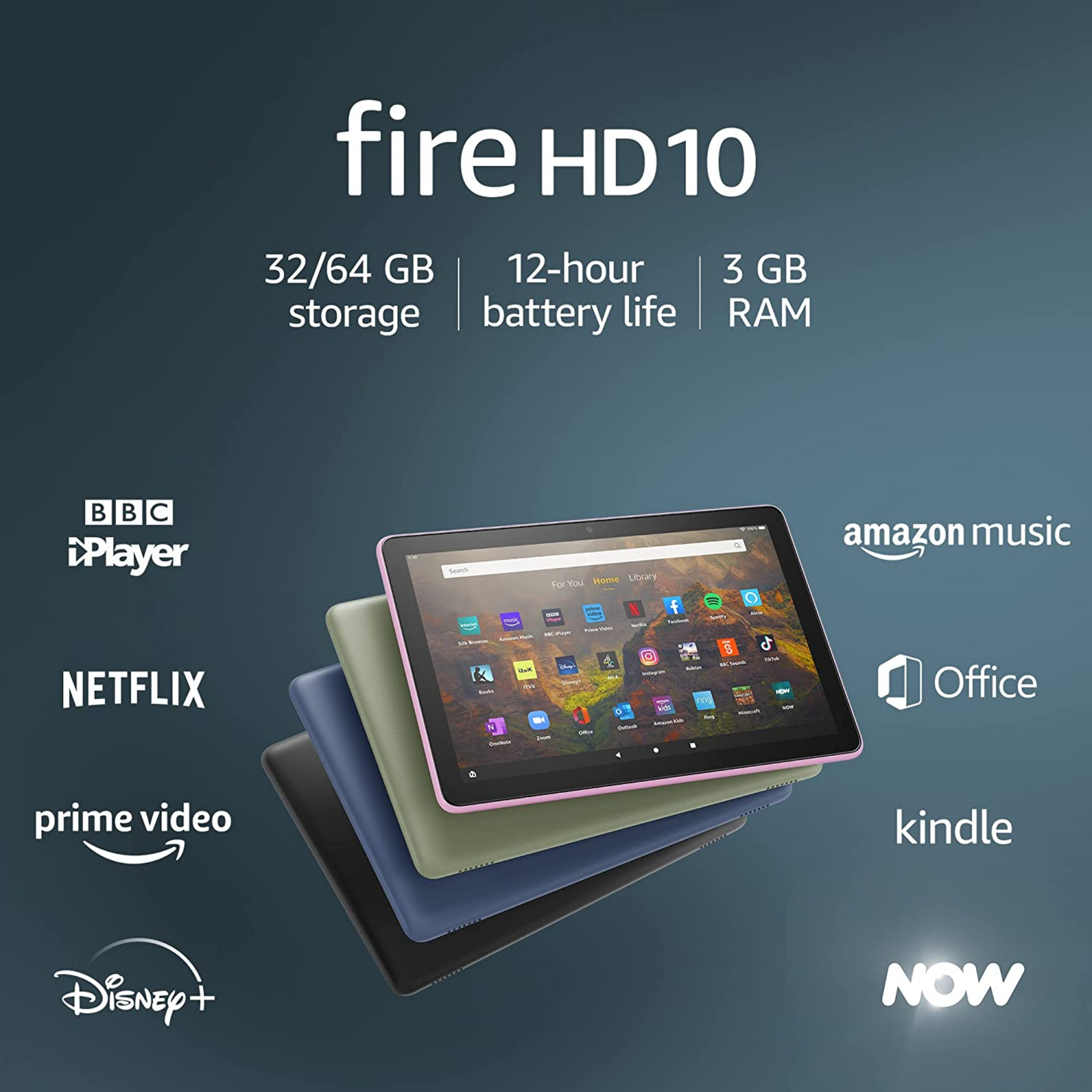 Amazon Fire HD 10 Tablet | 32 GB